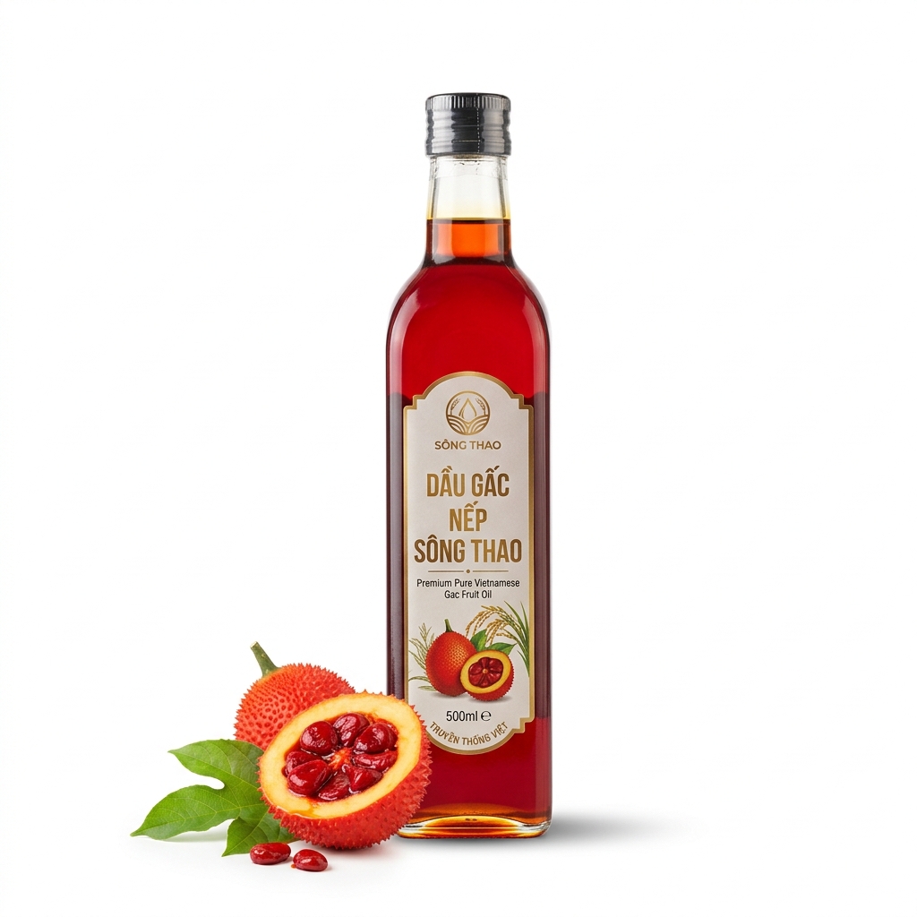 Dầu gấc nếp Sông Thao