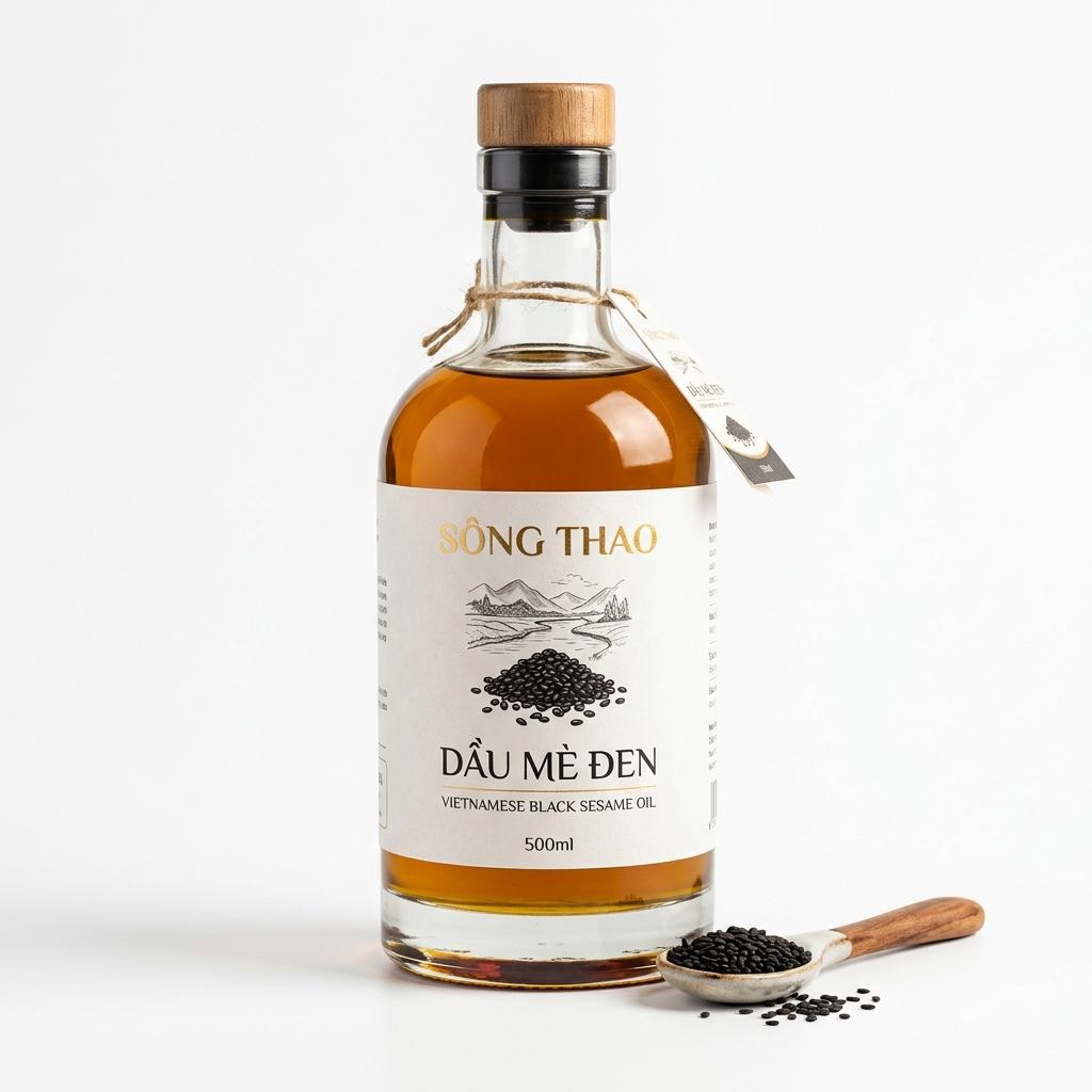 Dầu mè đen Sông Thao